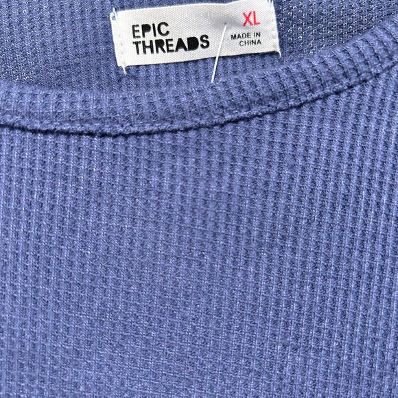 EPIC THREADS GIRLS' BLUE TOP - Picture 2 of 4